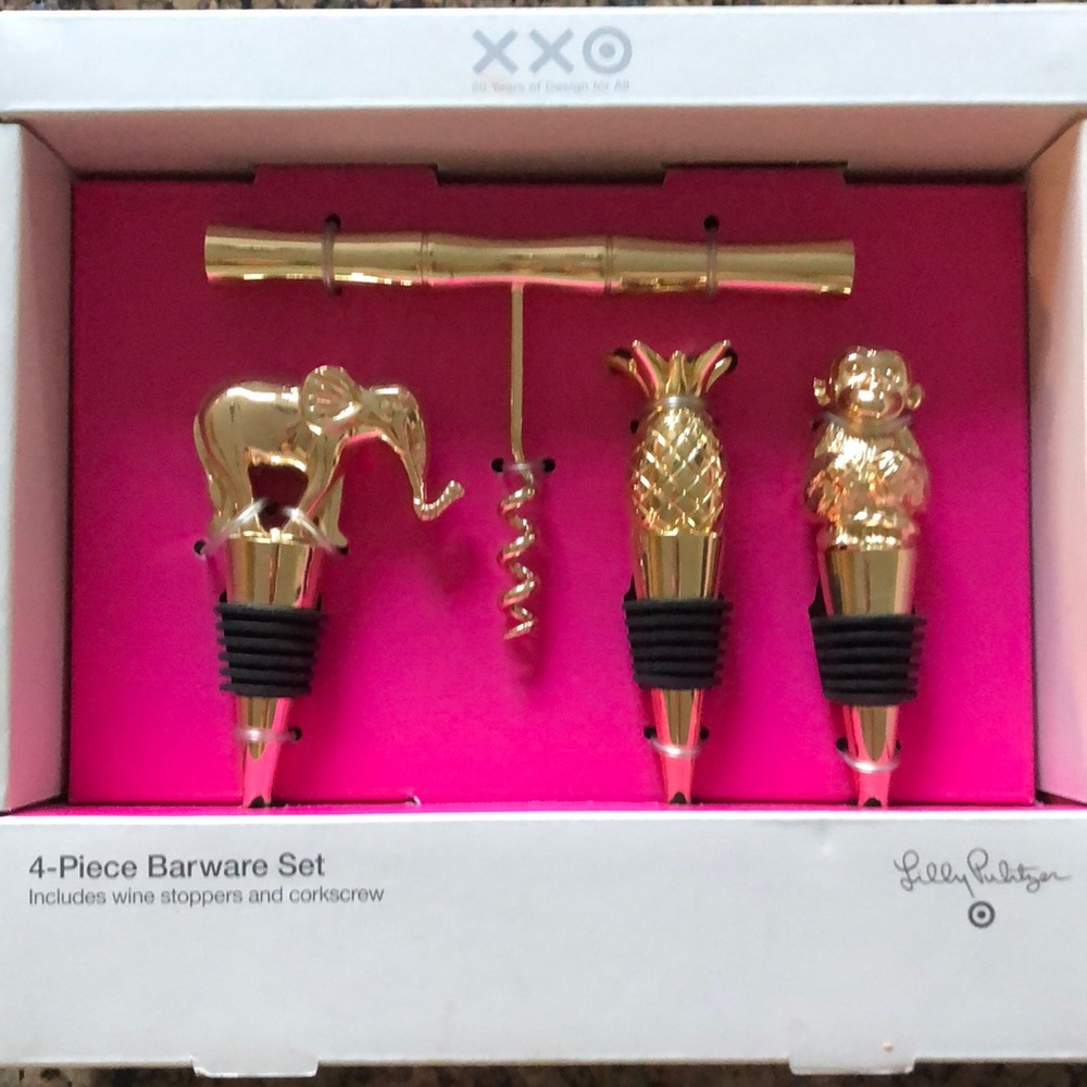 Lilly Pulitzer for Target Barware set